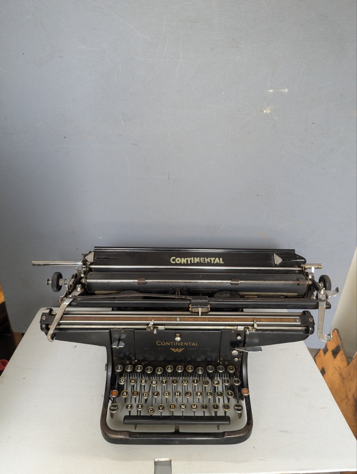 ​Antieke Continental Schrijfmachine –  (Jaren 20 a 30), Diversen, Ophalen