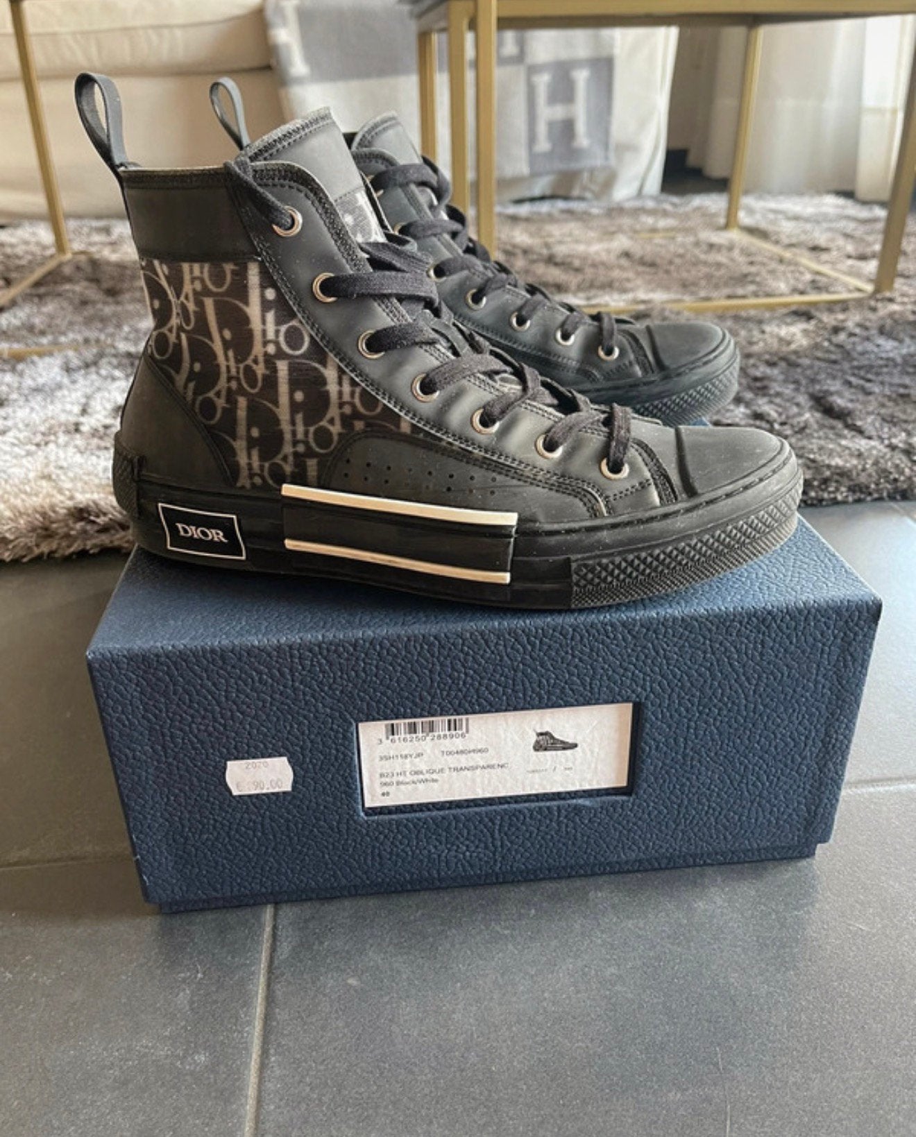 Dior Hoge B23 League-sneaker, Kleding | Heren, Ophalen of Verzenden, Zo goed als nieuw