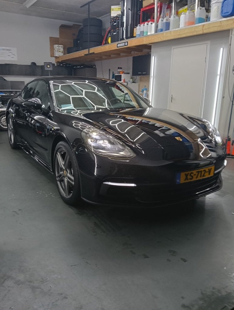 Porsche Panamera 2.9 V6 E-hybrid 462pk PDK 2019 Zwart, Automaat, Achterwielaandrijving, Parkeerassistent, 30 km/l