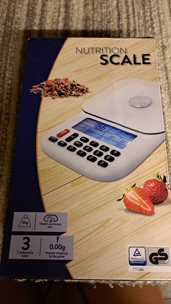 NUTRITION SCALE, Ophalen of Verzenden, Nieuw, Overige typen
