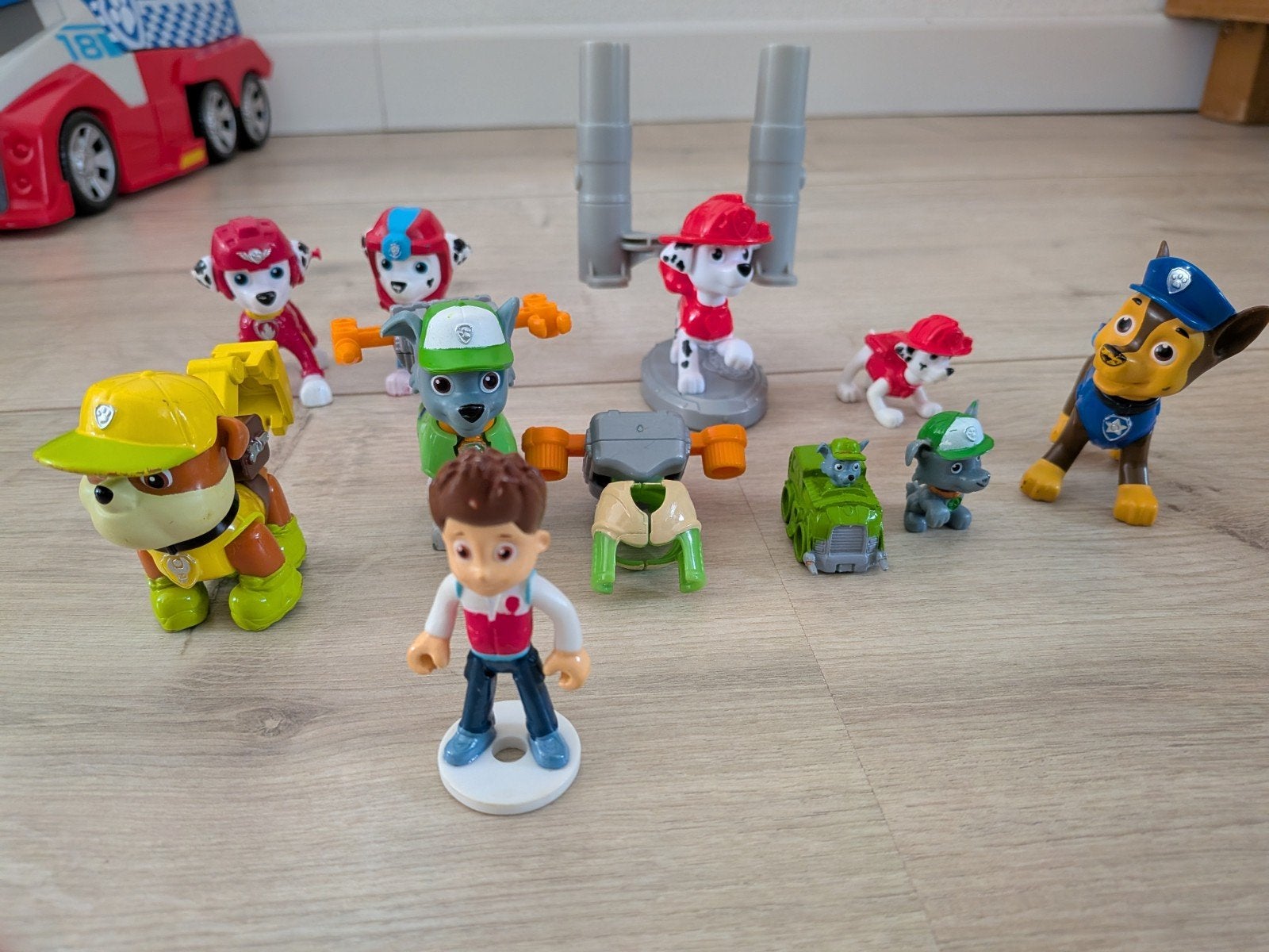 Paw Patrol speelgoed set - diverse figuren en voertuigen, Ophalen of Verzenden, Gebruikt, Jongen of Meisje