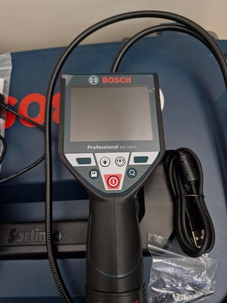 Bosch GIC120C prof accu inspectiecamera in koffer NIEUW, Verzenden, Nieuw