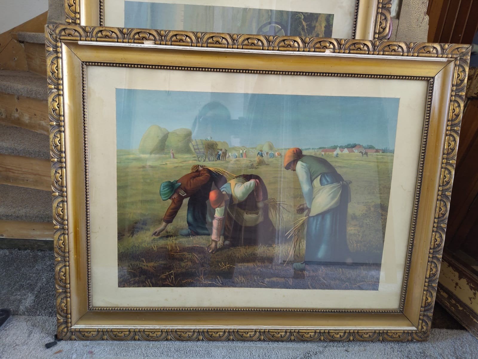 Arenleessters - Vintage reproductie met lijst, Antiek en Kunst, Kunst | Schilderijen | Klassiek, Ophalen, Nederlandse school, Landschap