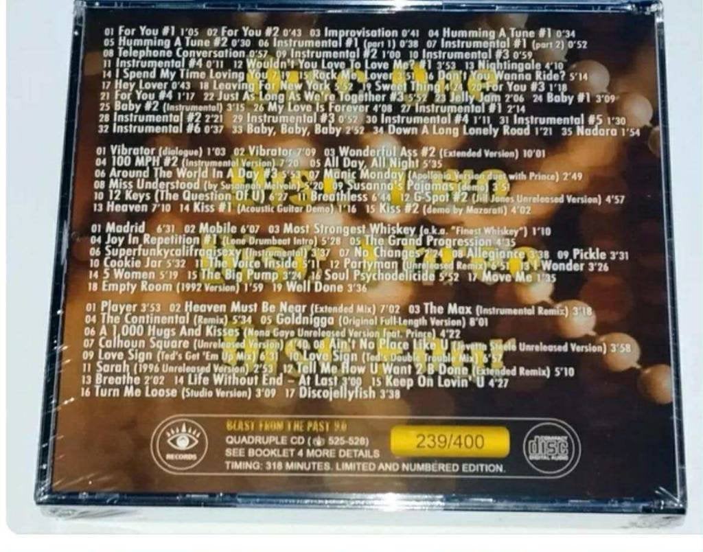 Prince - Blast From The Past 9.0 4CD !!LAST COPY IN STOCK!!, Cd's en Dvd's, Verzenden, Nieuw in verpakking
