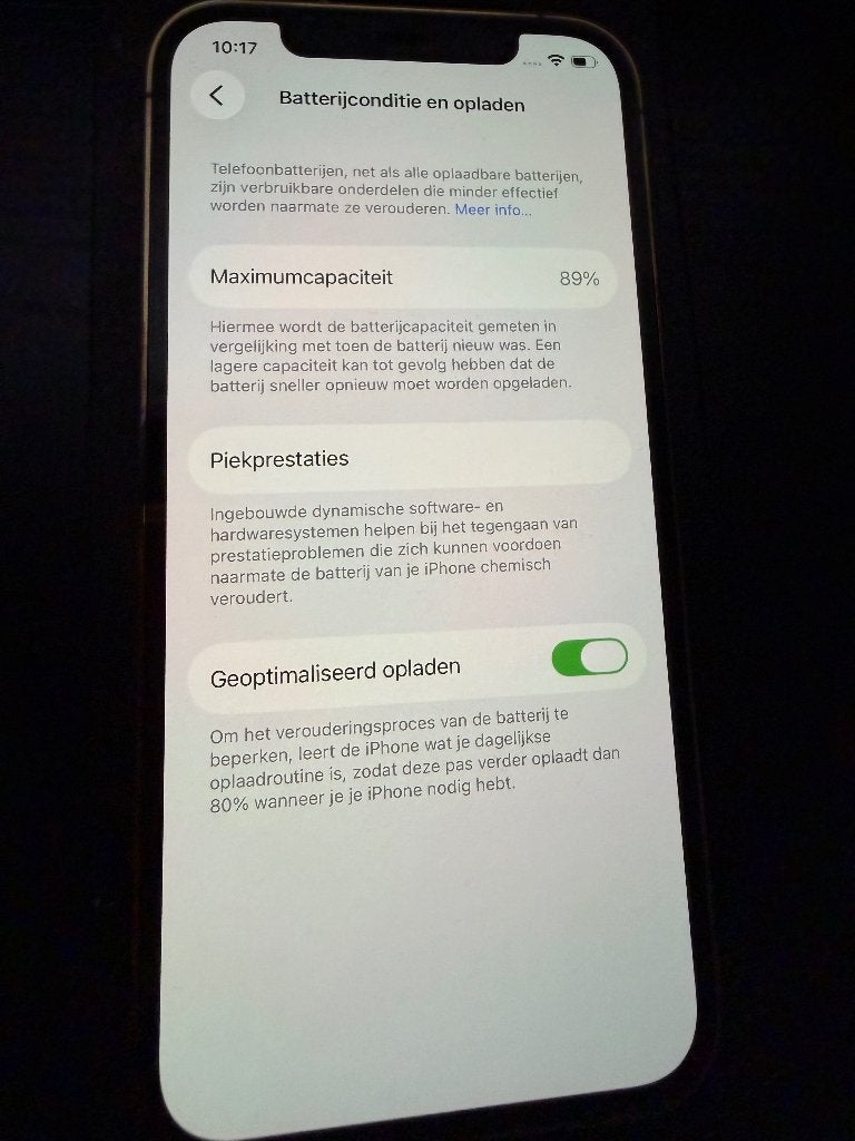 Iphone 12 pro gold 128GB, Telecommunicatie, Ophalen, 128 GB, 89 %, IPhone 12 Pro
