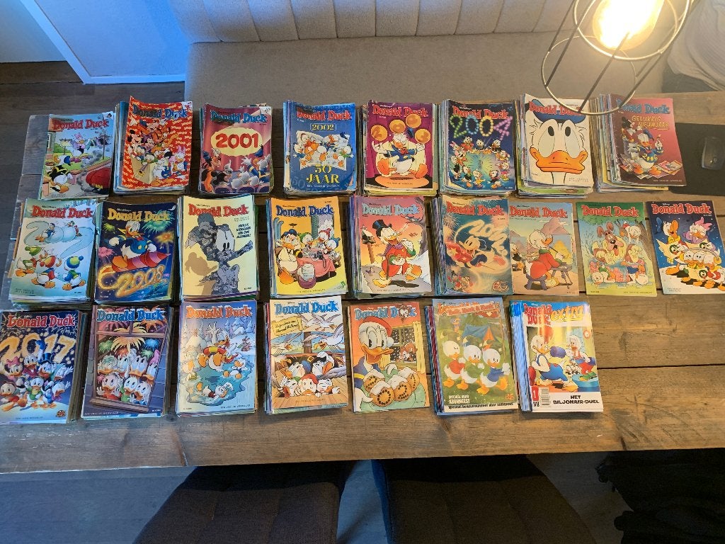 Donald Duck, Boeken, Complete serie of reeks, Ophalen, Gelezen, Walt Disney