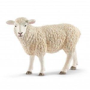 Schleich 13882 schaap, dierfiguur, Verzenden, Zo goed als nieuw, Boerderijdier, Beeldje of Figuurtje