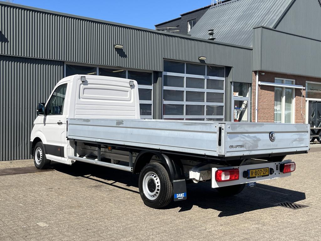 Volkswagen Crafter 35 2.0 TDI L4 Open laadbak Pick-up Airco, Auto's, Bestelauto's, Gebruikt, 4 cilinders, Volkswagen, Wit