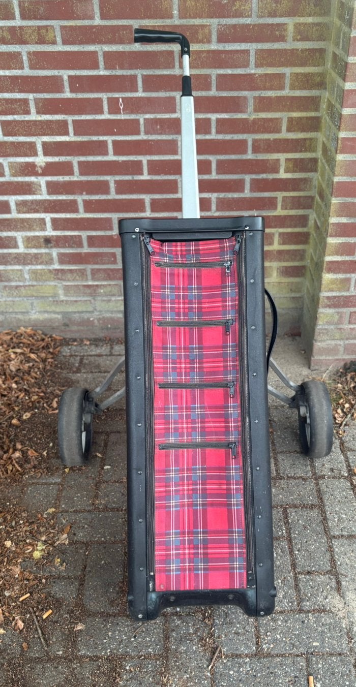 KinBag opvouwbare golftas met geïntegreerde trolley, Ophalen, Gebruikt, Golfkar, Overige merken