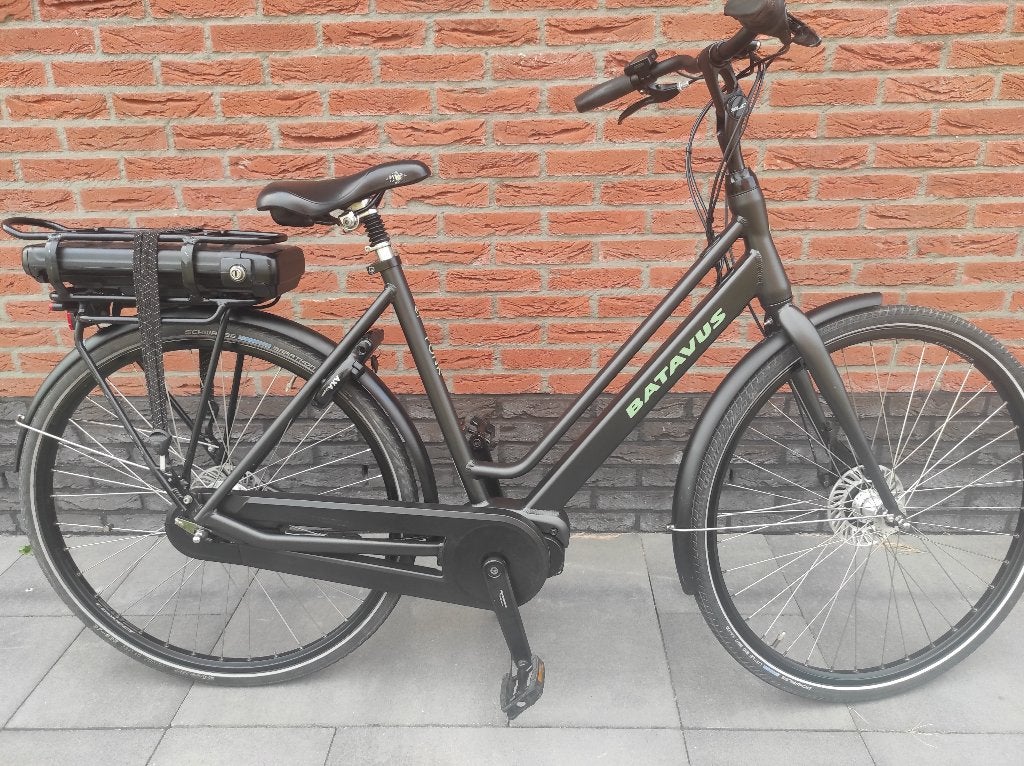 Batavus Fonk E-Go Plus 2022 – 400 Wh Accu – Middenmotor 60Nm, Ophalen, Batavus, Zo goed als nieuw, 51 tot 55 cm
