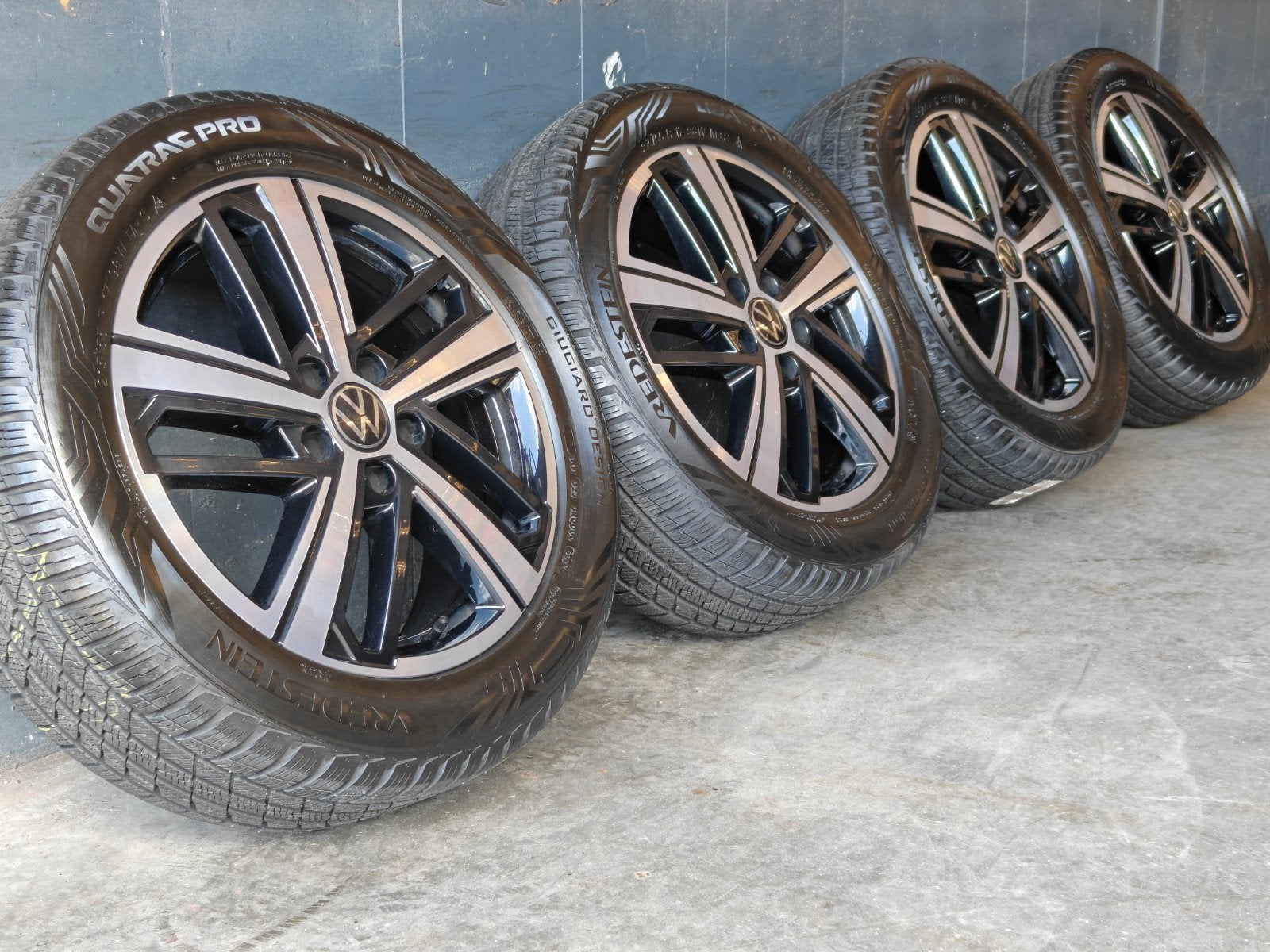 17" Originele VW Caddy V "Colombo" All Season set Vredestein, Ophalen, 215 mm, Banden en Velgen, Nieuw
