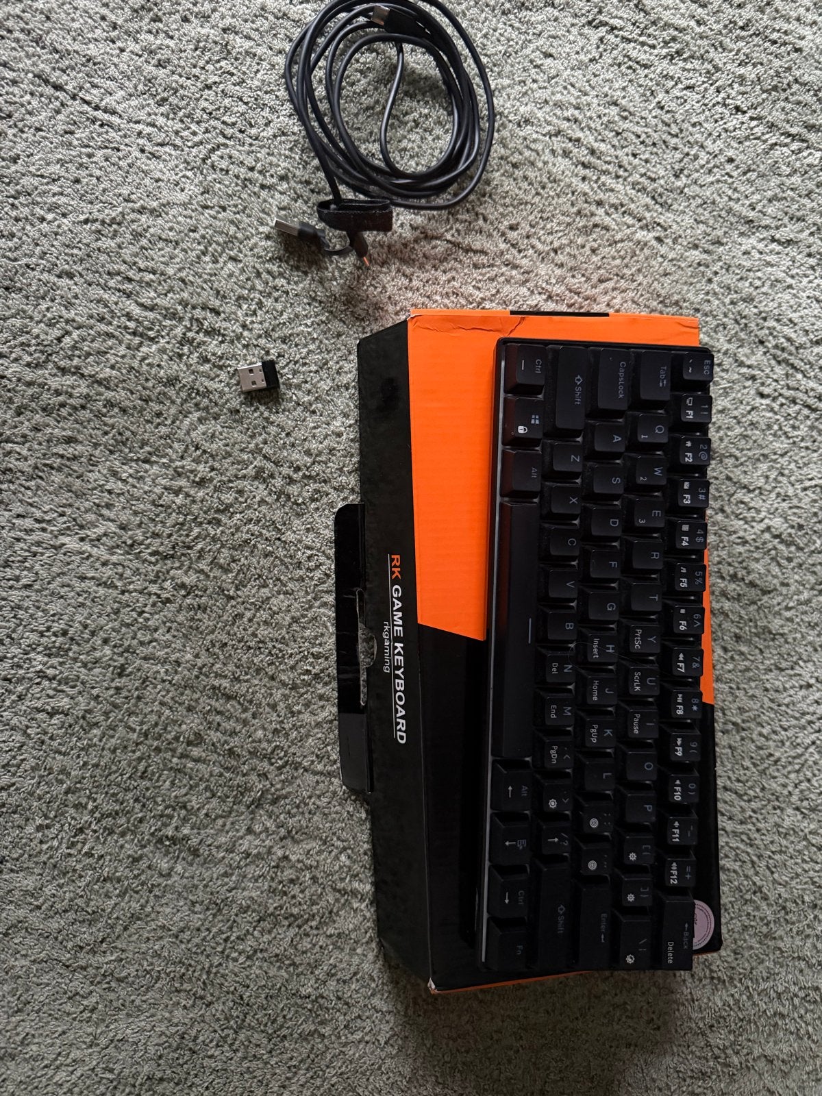 RX Game Keyboard - Compact Gaming Toetsenbord, Computers en Software, Toetsenborden, Gaming toetsenbord, Ophalen of Verzenden