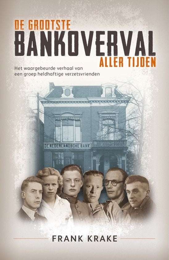 De grootste bankoverval aller tijden -  Frank Krake, Ophalen of Verzenden, Zo goed als nieuw, Nederland, Frank Krake