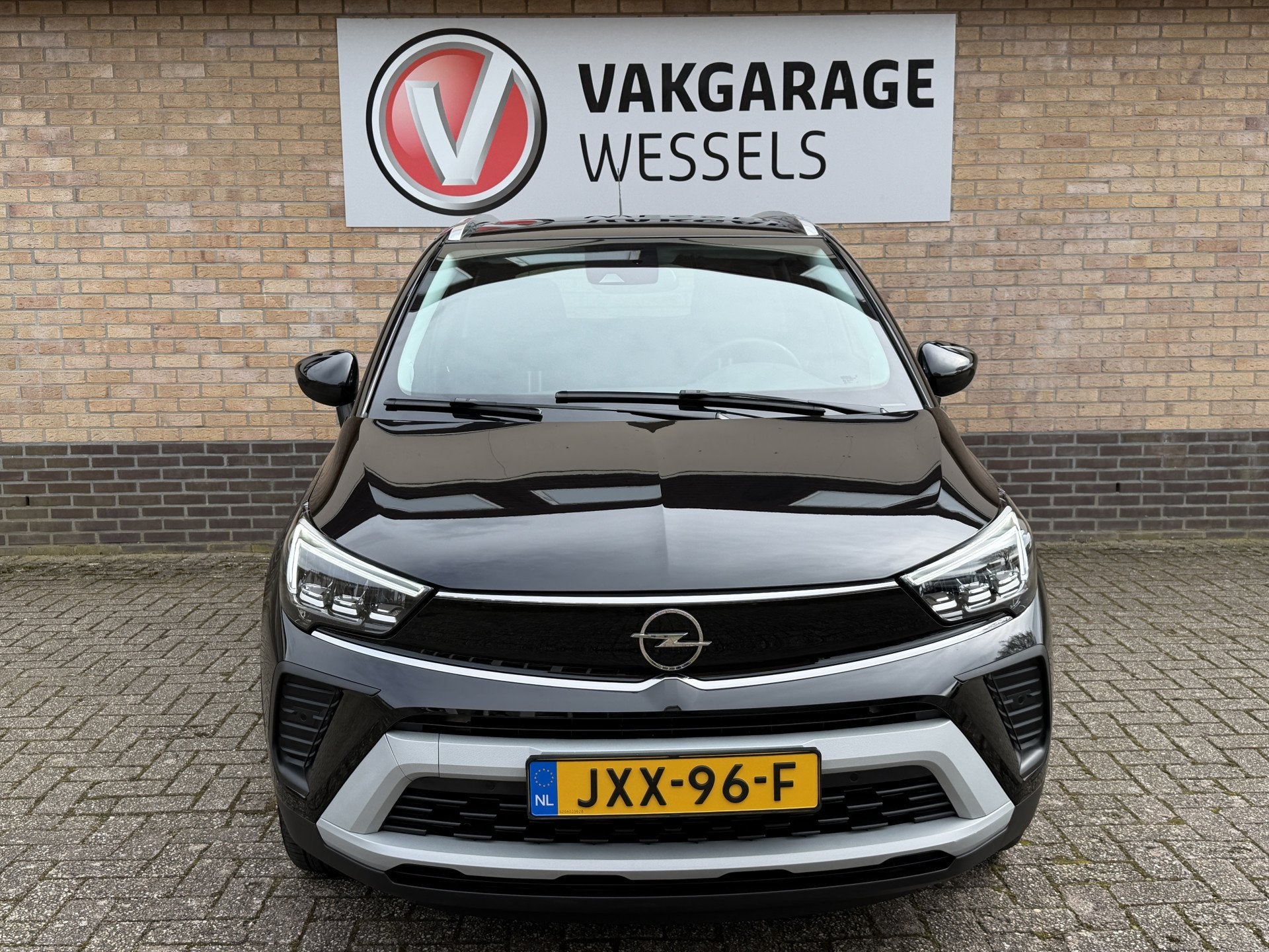 Opel Crossland 1.2 Turbo Elegance | LM | Clima | PDC | Camer, Auto's, 12 maanden, Gebruikt, 1199 cc, Zwart
