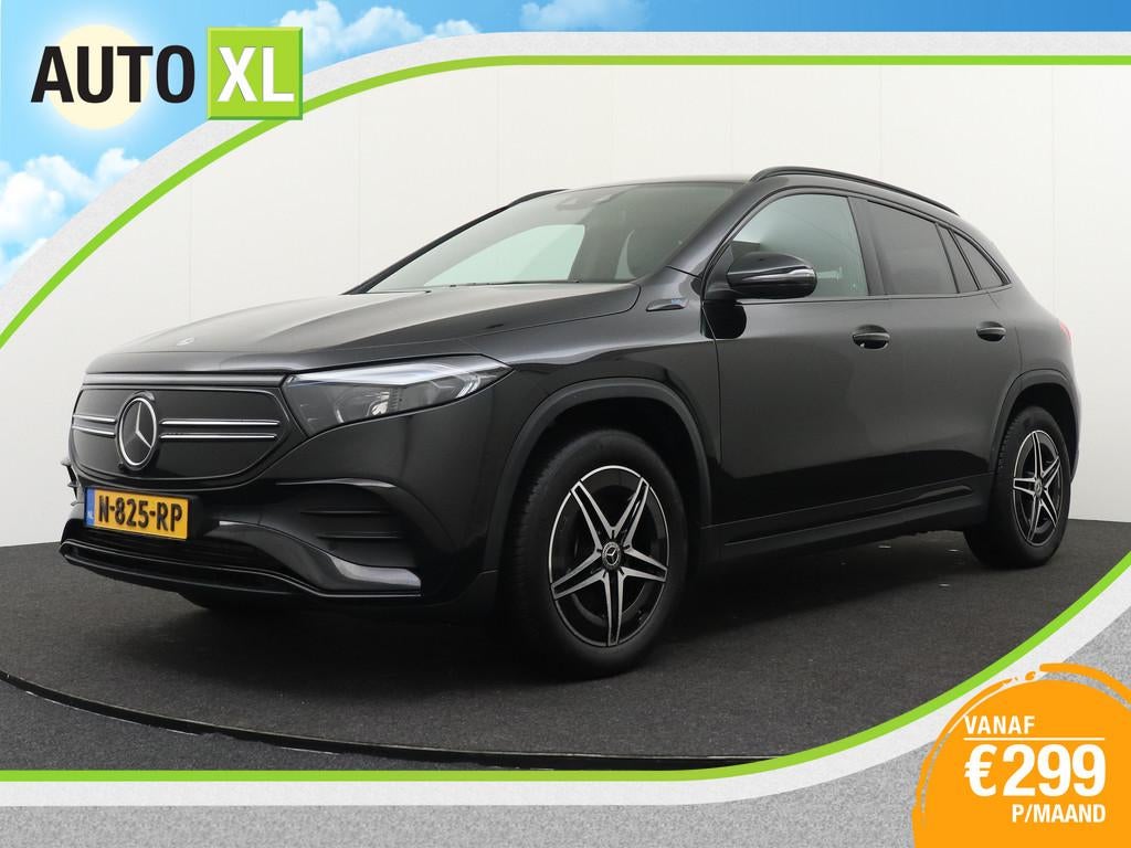Mercedes-Benz EQA 250 AMG Night-Pack 67 kWh (95%SOH) Adp.Cru, Auto's, Gebruikt, 190 pk, Leder en Stof, Zwart