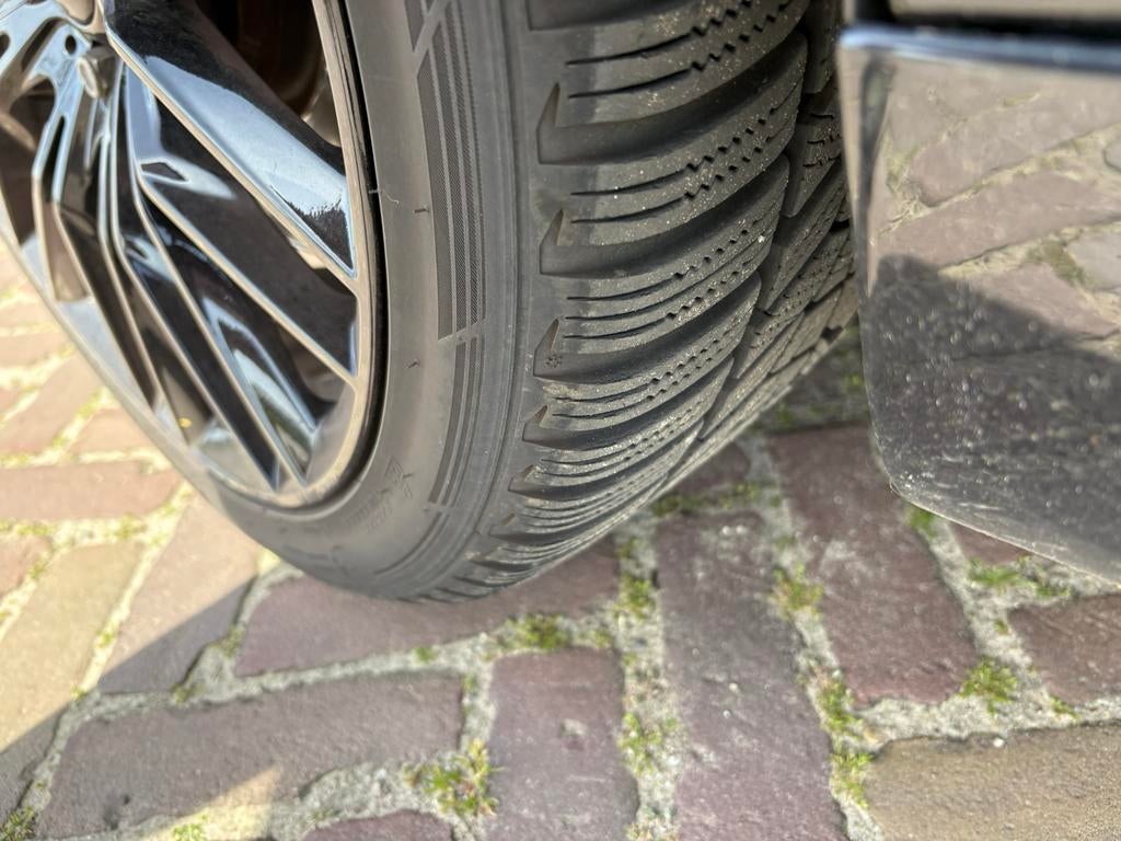 4 velgen Monaco GP2  8.0Jx18ET45.00 5x108CB 63.40 Black, Ophalen, 18 inch, Gebruikt, Banden en Velgen
