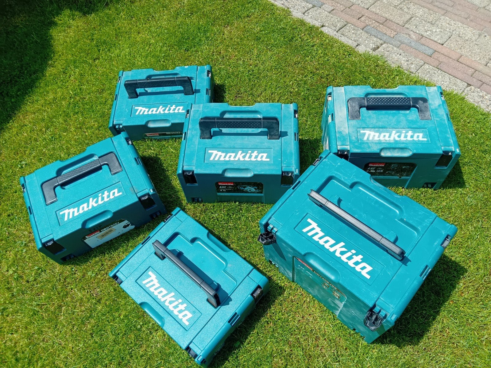 Makita koffers  opberg koffer zonder inhoud., Ophalen, Zo goed als nieuw