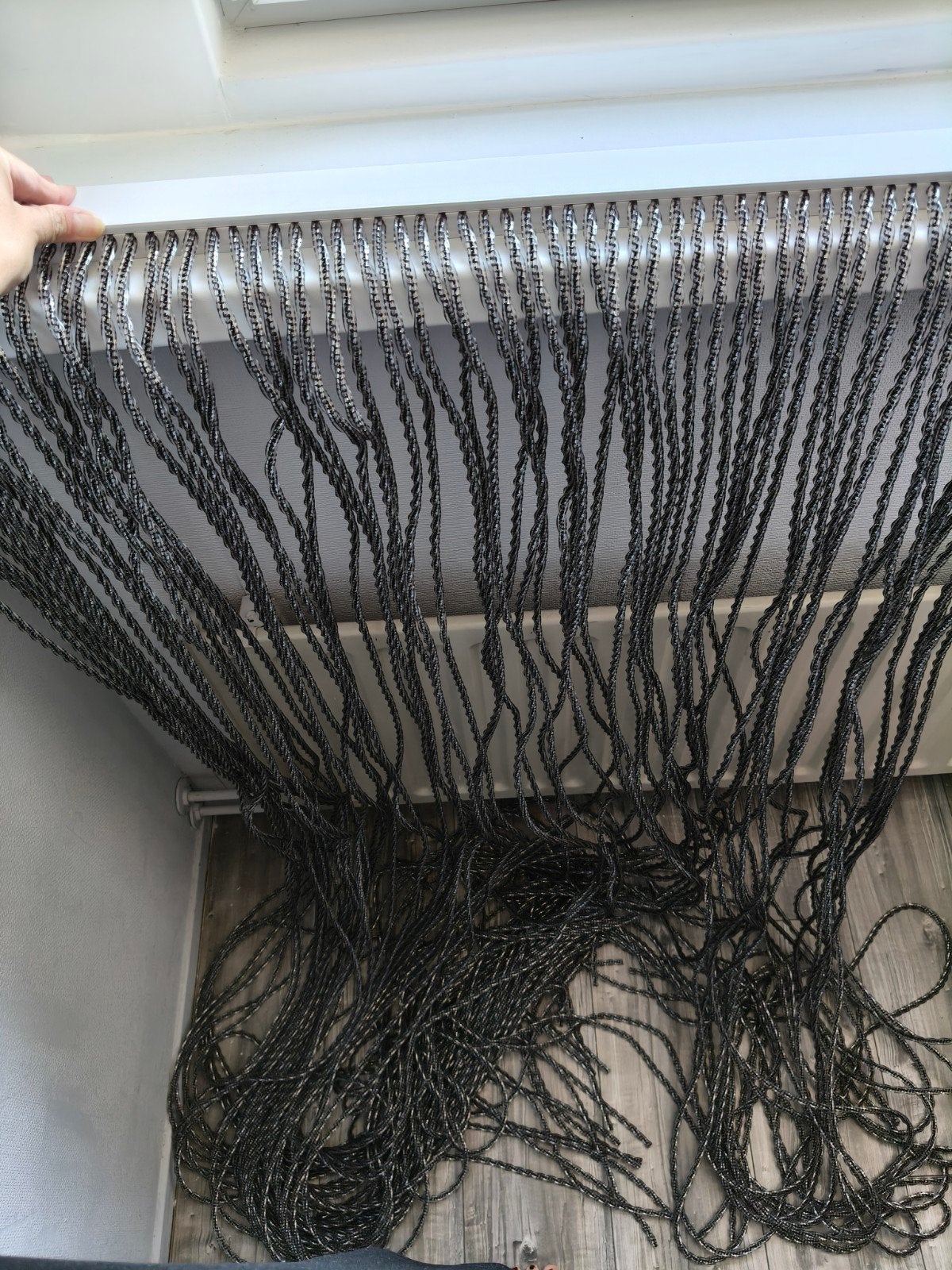 Nieuw horgordijn, Ophalen, Kunststof, 80 tot 100 cm, Binnendeur