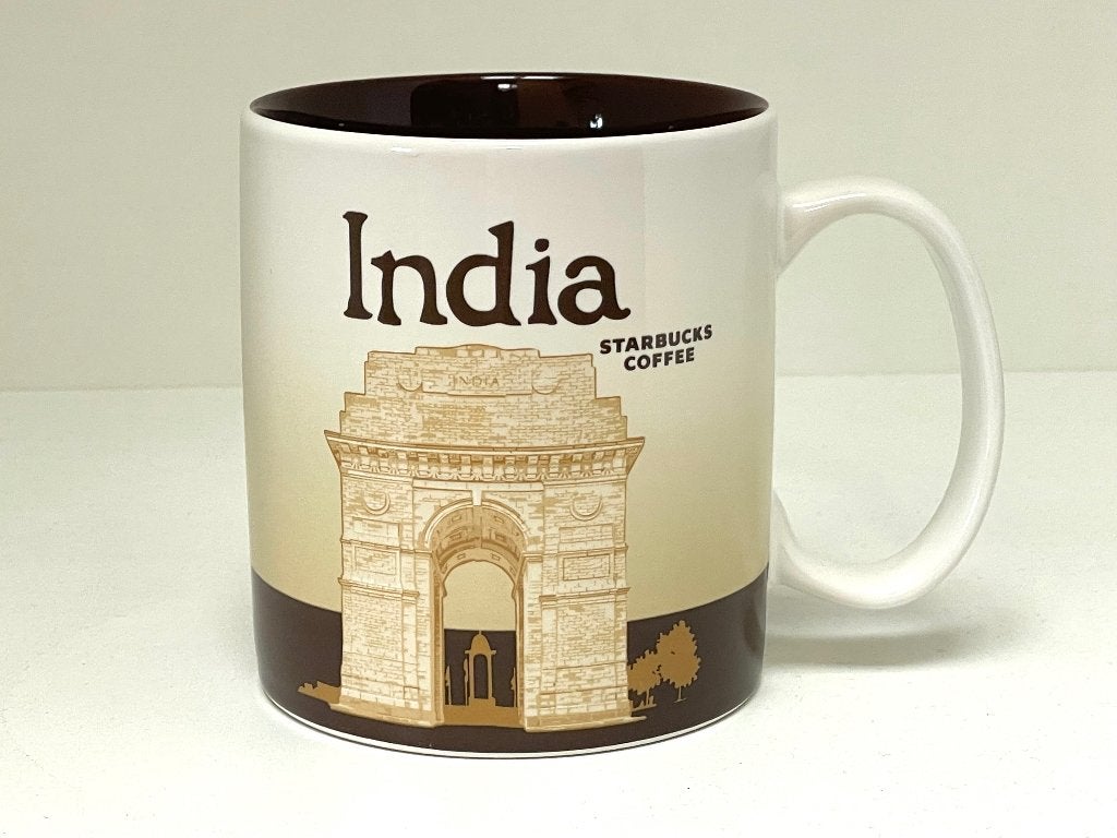 Starbucks mok India 2017 ( cricket, mug, beker ), Ophalen, Keramiek, Zo goed als nieuw, Overige stijlen