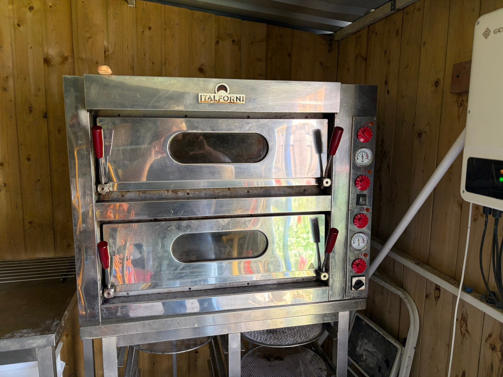 Italforni TKA-21 Professionele Pizzaoven (2023), Ophalen of Verzenden, Gebruikt