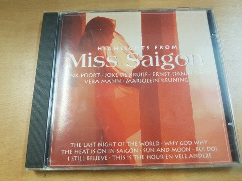 cd miss saigon musical songs, Ophalen of Verzenden