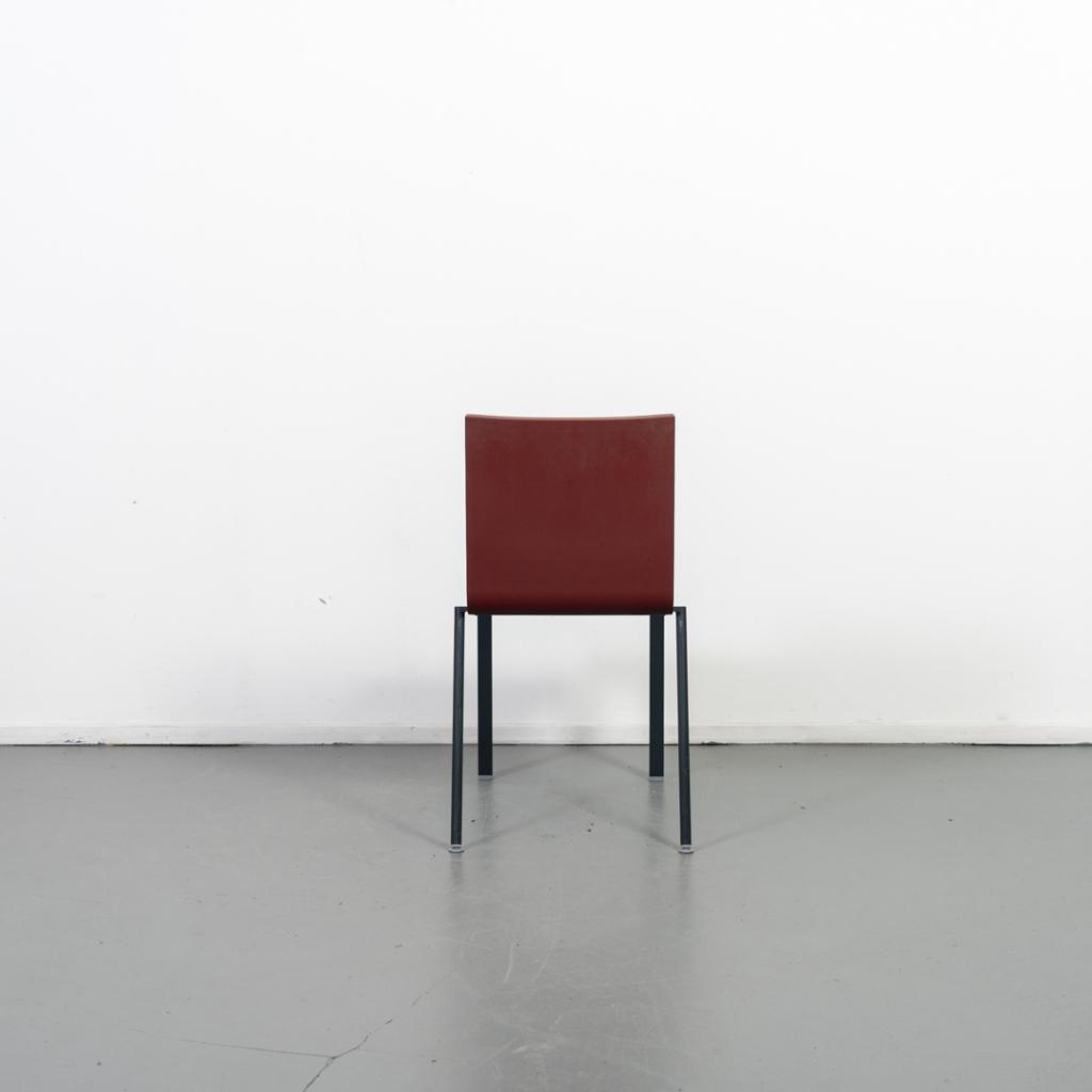ACTIE! 80x Vitra Maarten v Severen .03 Stoel Rood Stapelbaar, Niet ingevuld, Overige materialen, Niet ingevuld, Zo goed als nieuw