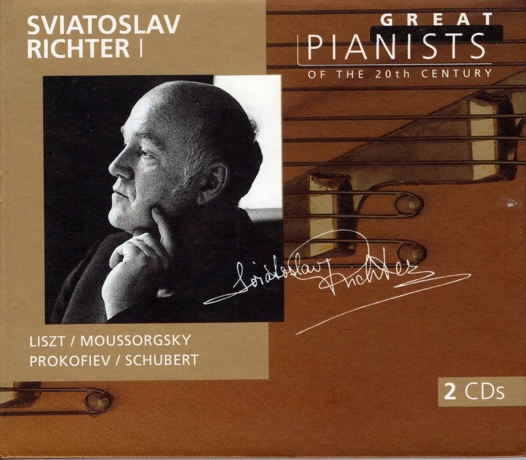 Great Pianists  Richter  (2 CD), Ophalen of Verzenden, Romantiek, Zo goed als nieuw, Kamermuziek
