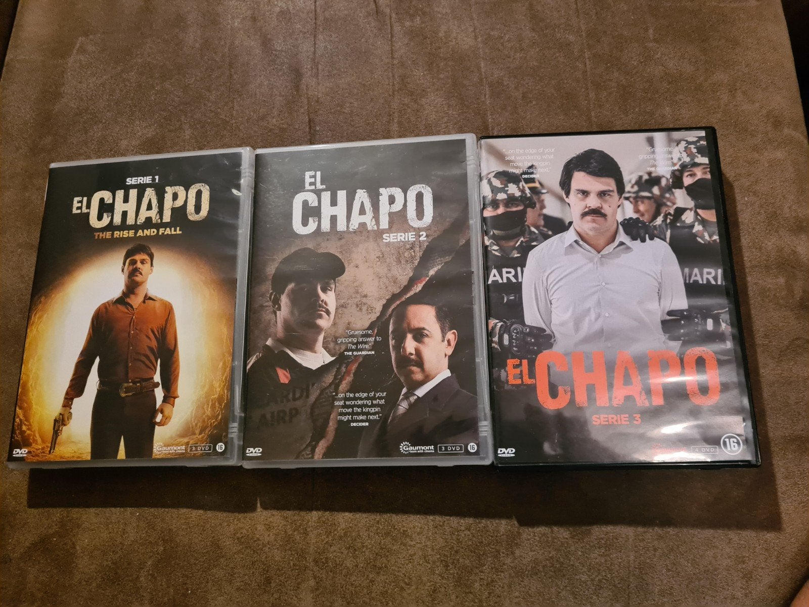 El Chapo DVD Boxset - Seizoen 1, 2 & 3, Vanaf 16 jaar, Boxset, Drama, Ophalen of Verzenden