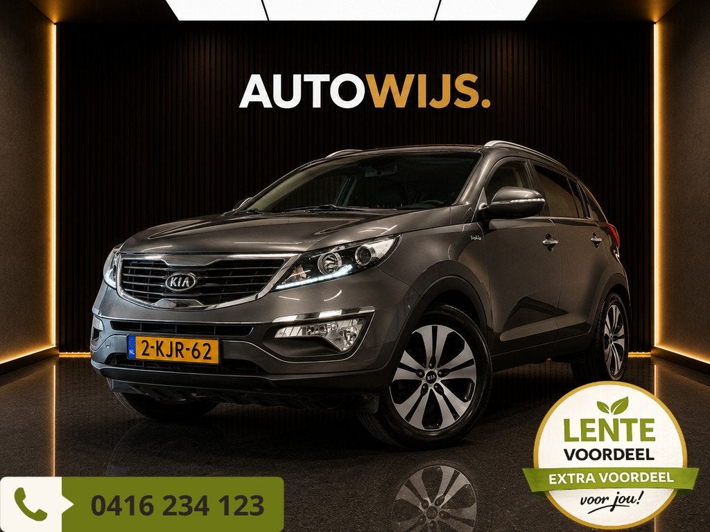Kia Sportage 2.0 aut. X-clusive 4WD |Leder|Trekhaak|AUT, Automaat, Gebruikt, Zwart, 4 cilinders