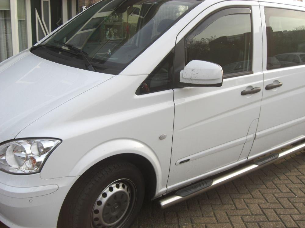 Mercedes Vito W639 donkere zijwindschermen raamspoilers, Ophalen of Verzenden, Nieuw