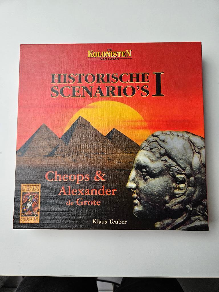 Bordspel Historische scenario's 1 van Catan, Ophalen of Verzenden, Zo goed als nieuw, 999 Games