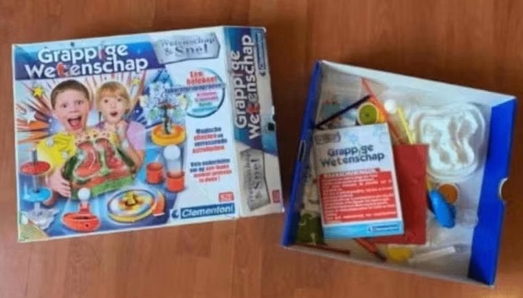 Grappige wetenschap, doos laboratoriumproeven, effecten, Ophalen of Verzenden, Nieuw, Knutselen