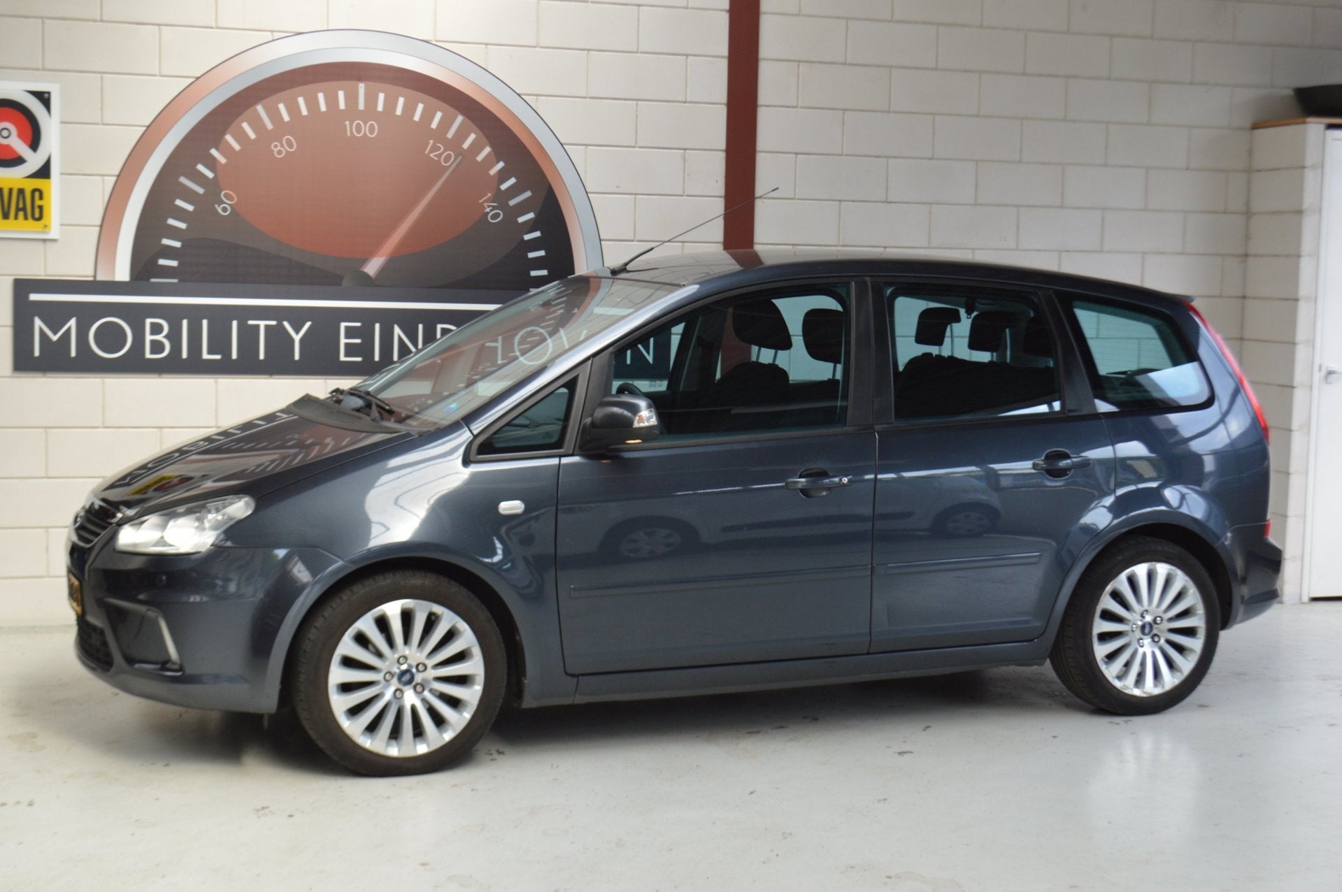 Ford C-Max 1.8-16V Limited, APK, TREKHAAK, GARANTIE, Voorwielaandrijving, Gebruikt, Zwart, 4 cilinders