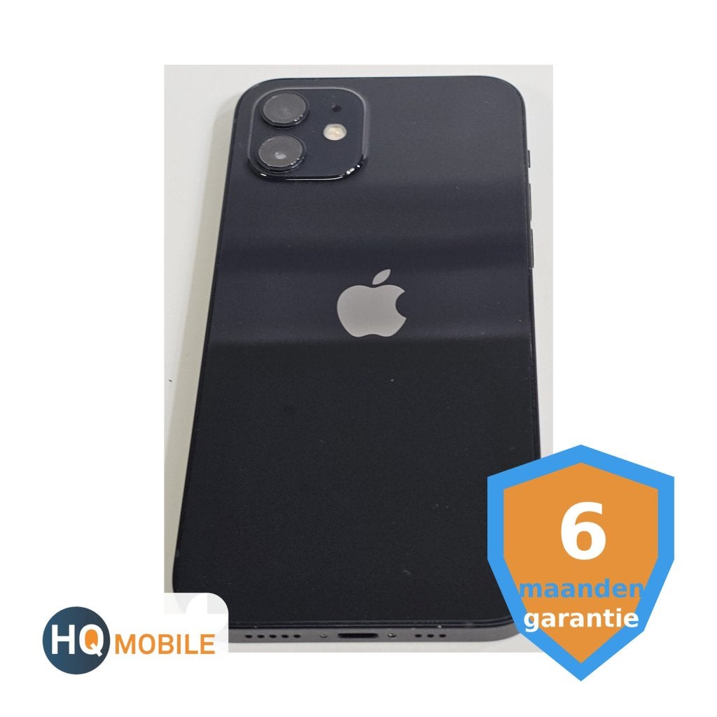 Apple iPhone 12 - 128GB - Zwart - 80% | Tweedehands, Telecommunicatie, Mobiele telefoons | Apple iPhone, 80 %, Ophalen of Verzenden