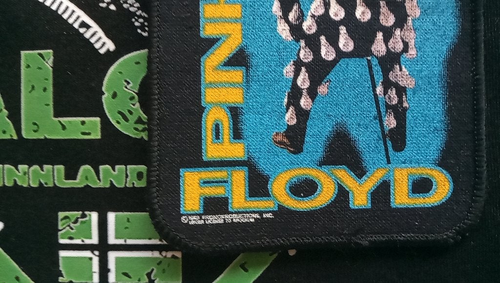 Pink Floyd vintage 1989 Delicate sound of thunder patch 62, Verzenden, Nieuw, Kleding