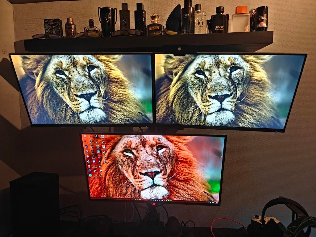 2x BlueBuilt 24 inch Full HD monitor (incl 4 jaar garantie), Computers en Software, Monitoren, Ophalen, Full HD, Zo goed als nieuw