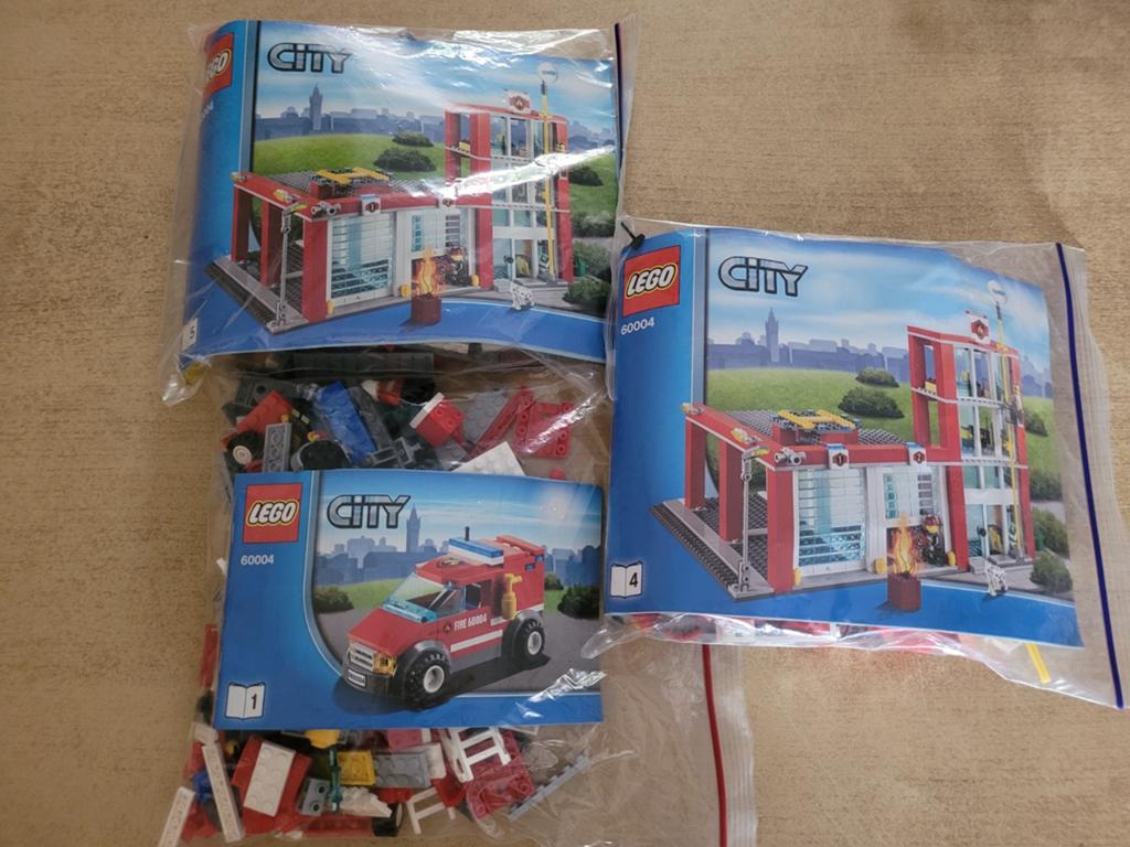 Lego City Set 60004 Brandweerkazerne, City, Lego, Ophalen of Verzenden, Zo goed als nieuw