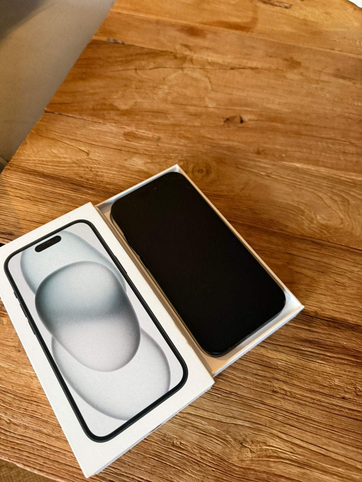 I phone 15, Telecommunicatie, Mobiele telefoons | Apple iPhone, Ophalen, 128 GB, IPhone 15, Zwart