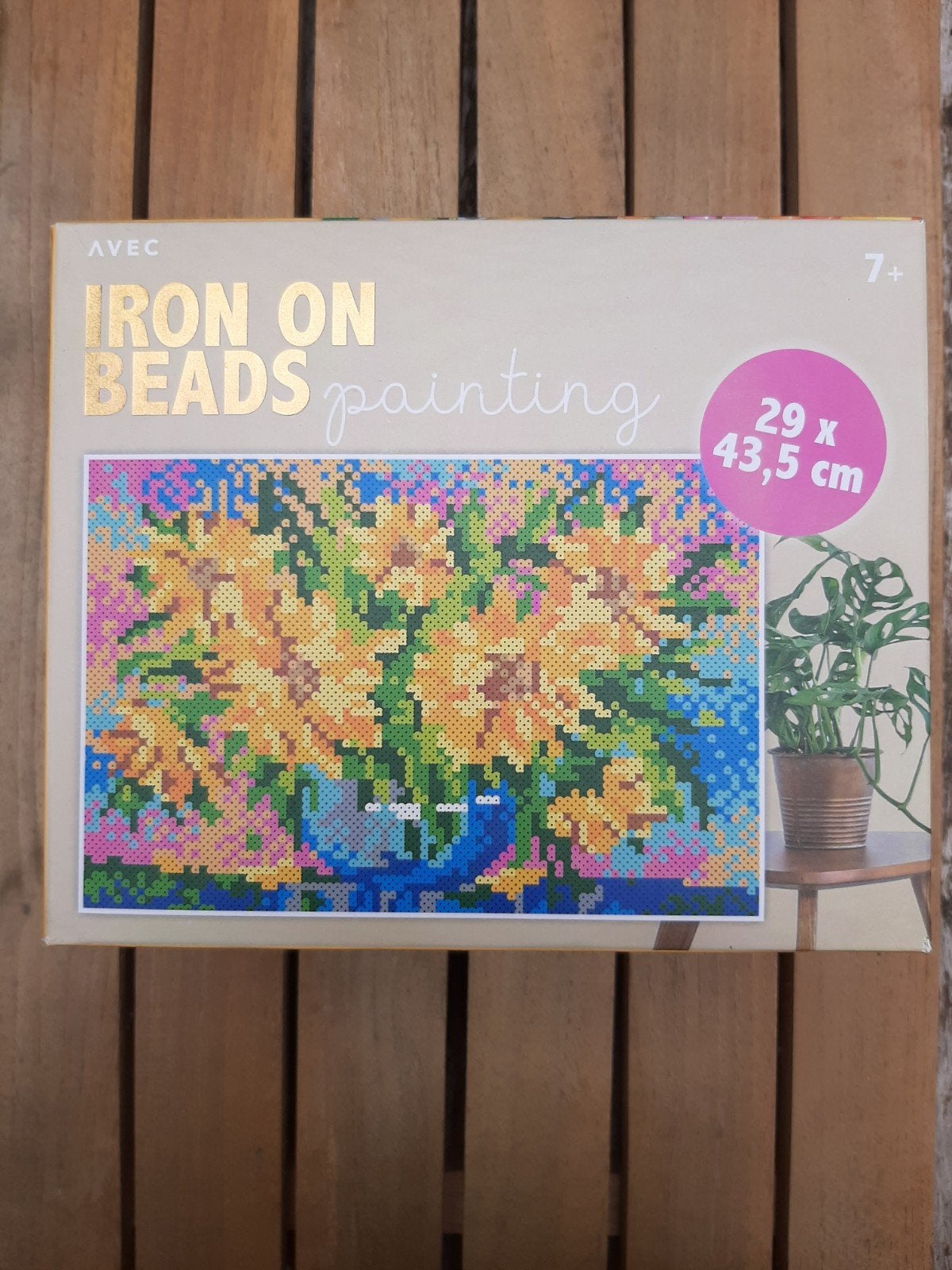 Iron beads painting strijkkralen schilderij strijk kralen, Ophalen of Verzenden, Nieuw, Knutselwerk