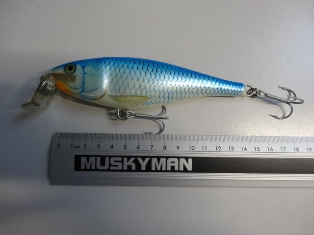Kunstaas: Rapala Super Shad Rap (SSR-14) Floating pluggen, Verzenden, Gebruikt, Overige typen