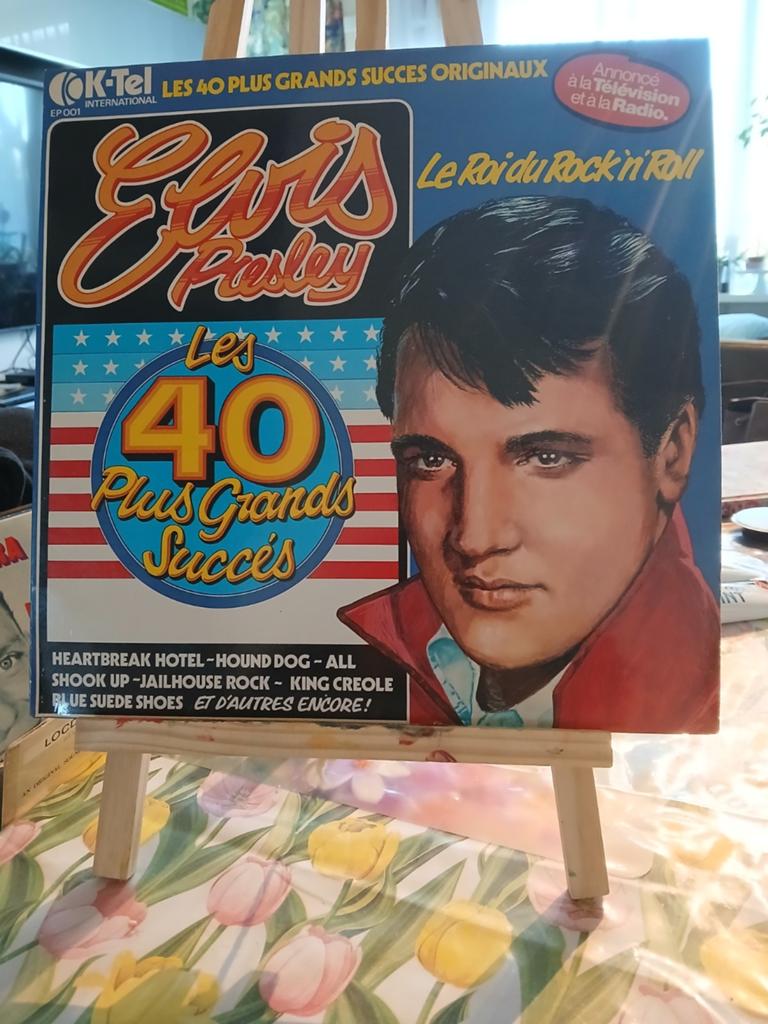 Elvis Presley - Les 40 Plus Grands Succès Originele LP, Ophalen of Verzenden, 1970 - 1979, Gebruikt