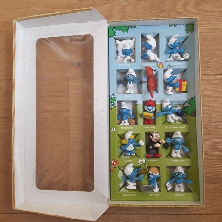 AH Smurfen Collectie inclusief verzameldoos - 2008, Verzamelen, Ophalen of Verzenden, Zo goed als nieuw, Verschillende Smurfen