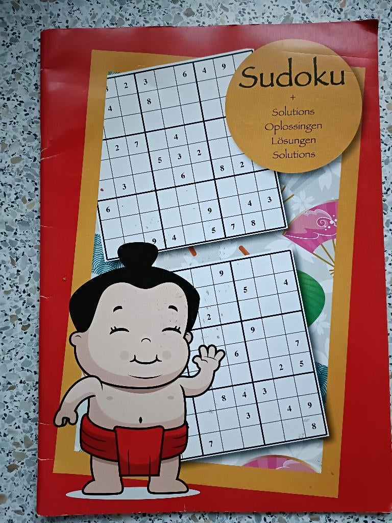 Een Kinder "Sudoku" puzzelboek, met 82 puzzels er in., Ophalen of Verzenden, Zo goed als nieuw, Puzzelen