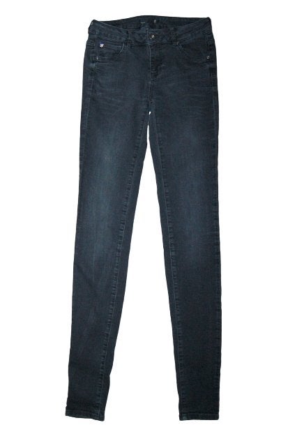 Supertrash jeans, Paradise black used, zwart, Mt. XS, Kleding | Dames, Spijkerbroeken en Jeans, Supertrash, Verzenden, Zwart, Zo goed als nieuw