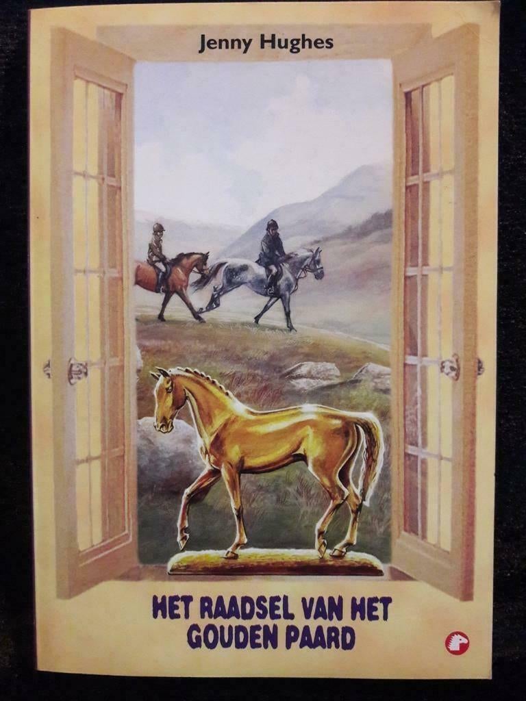 Het raadsel van het Gouden paard Jenny Hughes - Ponyclub, Ophalen of Verzenden, Zo goed als nieuw, Jennny hughes