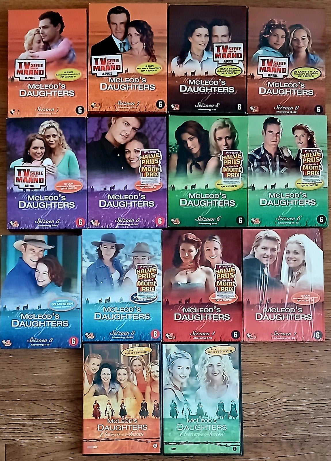 McLeod's Daughters - Complete Serie op DVD, Ophalen of Verzenden, Zo goed als nieuw, Romantiek, Complete serie