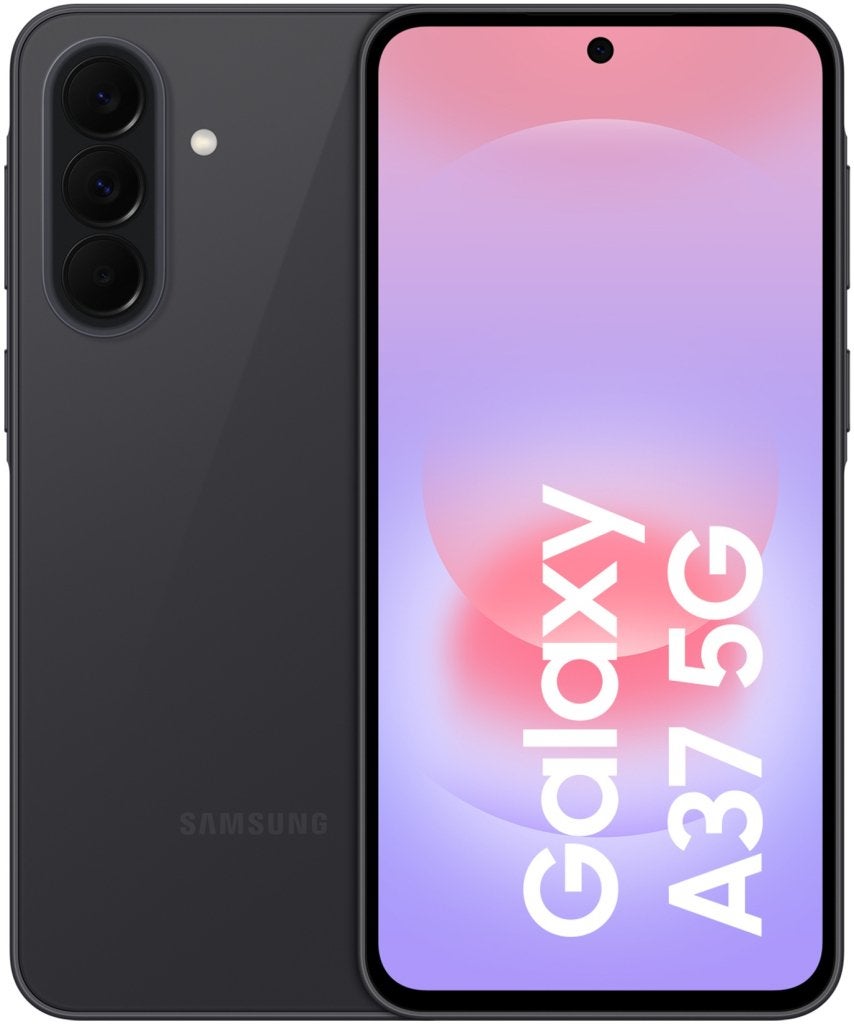 Samsung Galaxy A37 moderne smartphone met groot scherm., Niet ingevuld, Samsung, Zwart, Niet ingevuld