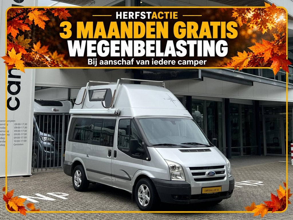 Ford Westfalia Nugget HEFDAK RUIMTEWONDER 4.99M LANG EURO4, Caravans en Kamperen, Elektrische ramen, Ford, Bedrijf, Ford