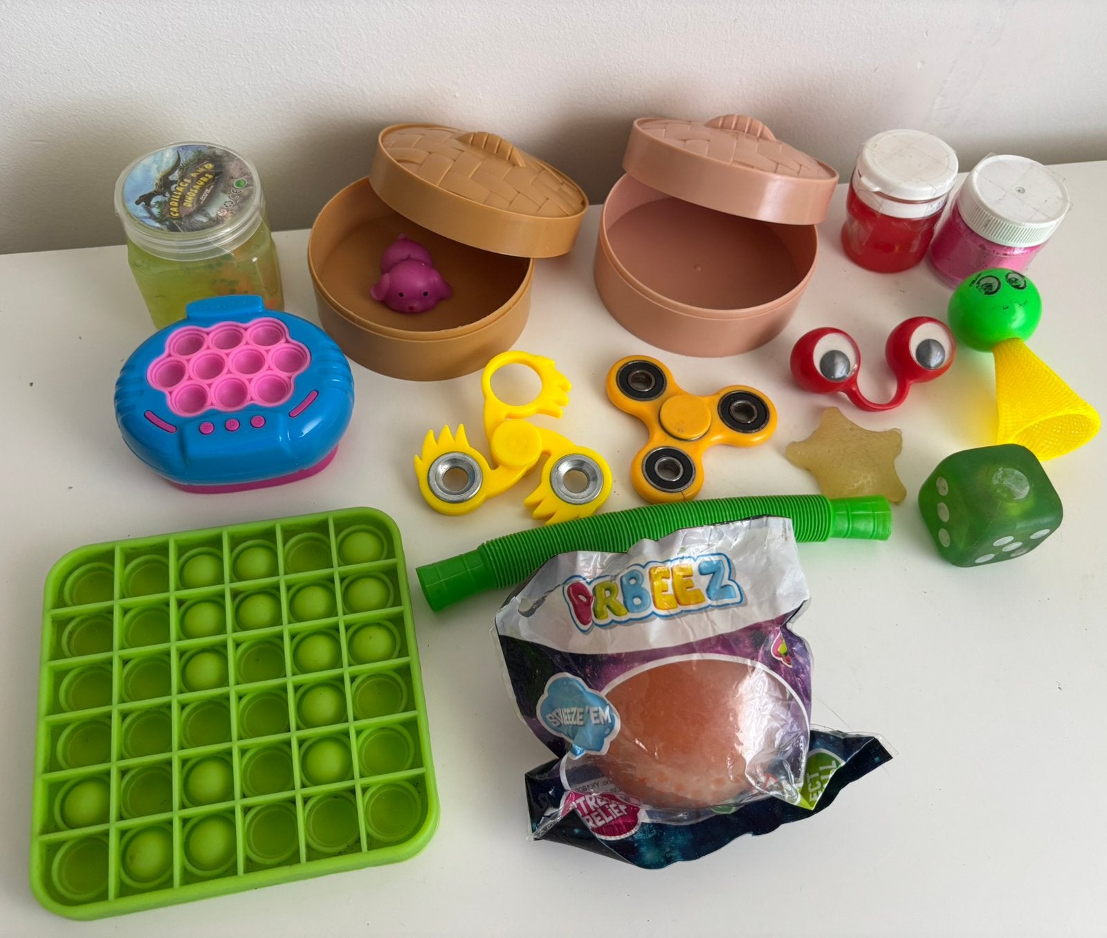 Collectie fidget toys anti stress speelgoed • pop it spinner, Verzenden