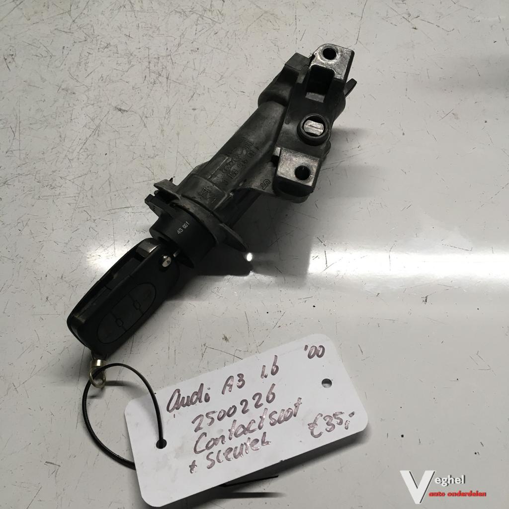 Audi A3 1.6 2000 2500226  Contactslot met sleutel, Auto-onderdelen, Gebruikt, -, -, Ophalen of Verzenden